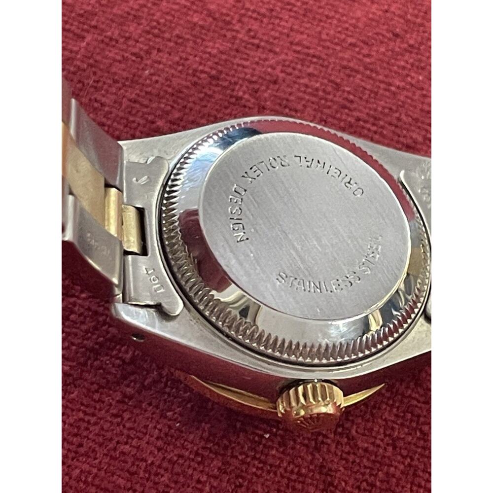 Rolex 69173 DateJust Ladies Watch 18k & SS Diamond Dial & Bezel - 1987 - SPBKN - Picture 6 of 12